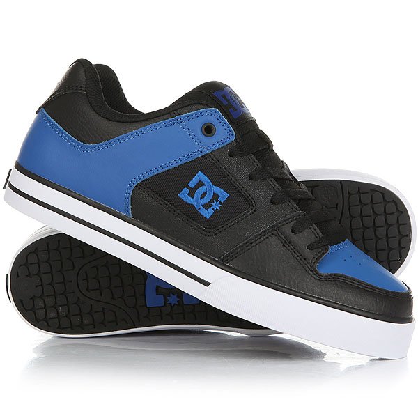 фото Кеды кроссовки низкие DC Shoes Pure Black/Blue/White