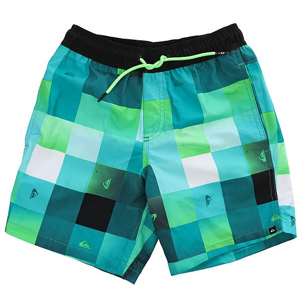 фото Шорты пляжные детские Quiksilver Checkmarkvly15 Viridian Green