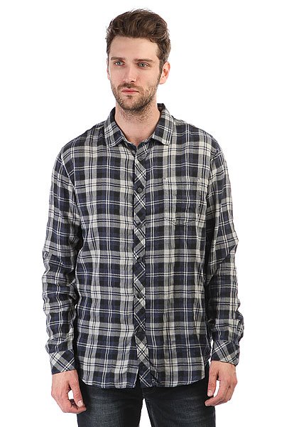 фото Рубашка в клетку Billabong Fremont Flannel Ls Silver Heather