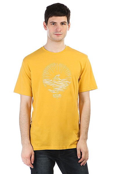 фото Футболка Rip Curl Peak Tee Spicy Mustard Marle