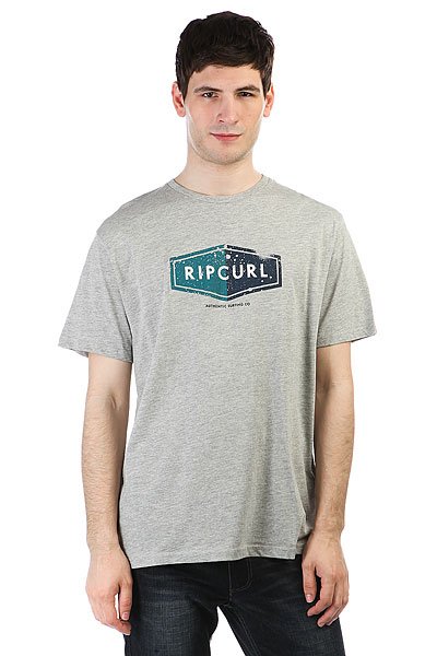 фото Футболка Rip Curl Losange Logo Tee Cement Marle