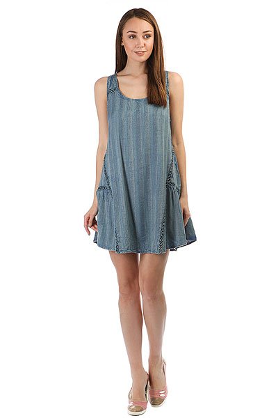 фото Платье женское Rip Curl Las Palmas Dress Light Blue