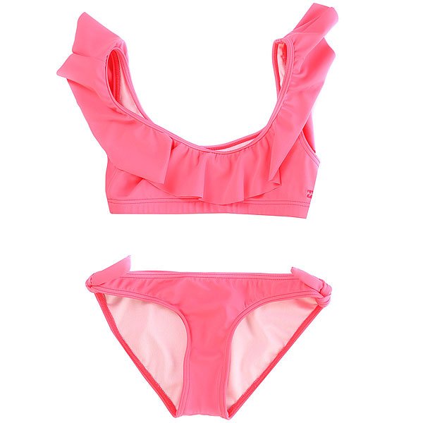 фото Купальник детский Billabong Sol Sear. Ruffle Set Coral Shine