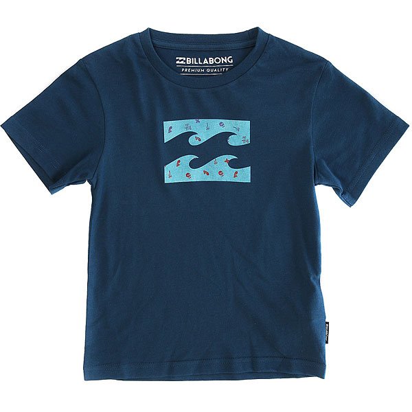

Футболка детская Billabong Team Wavess Toddler Dark Marine