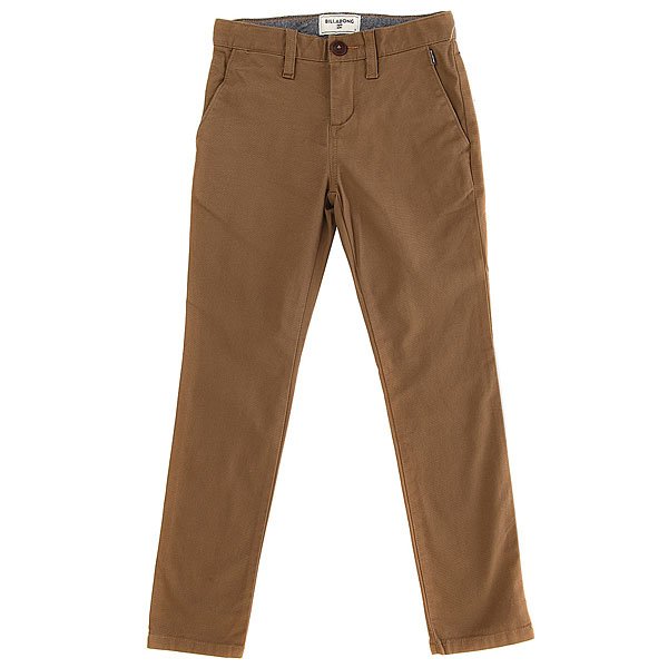 фото Штаны прямые детские Billabong New Order Chino Camel