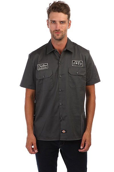 фото Рубашка Dickies North Irwin Charcoal Grey