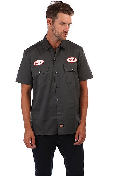 фото Рубашка Dickies Rotonda South Charcoal Grey