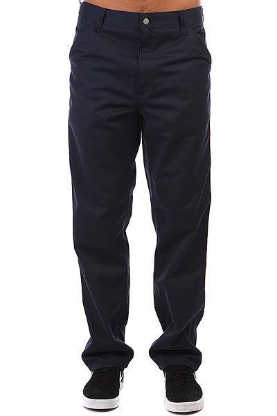 фото Штаны прямые Carhartt WIP Simple Pant Navy