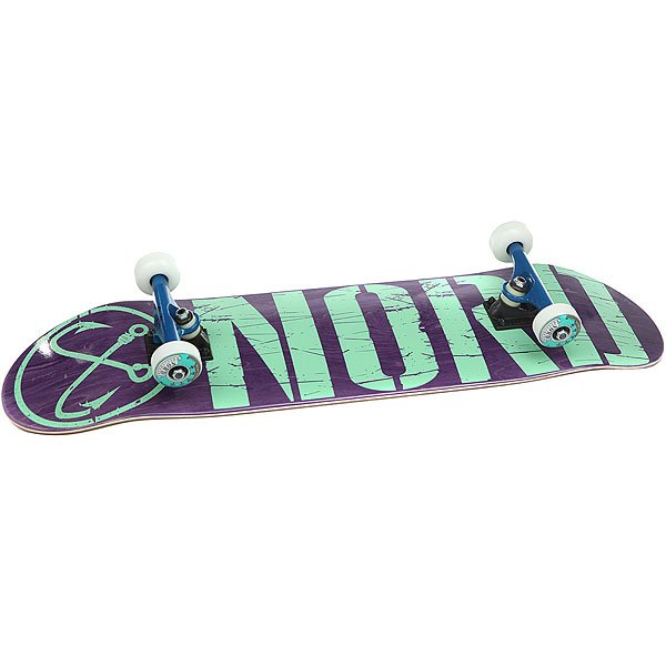фото Скейтборд в сборе Nord Лого Purple/Mint 32 x 8 (20.3 см)