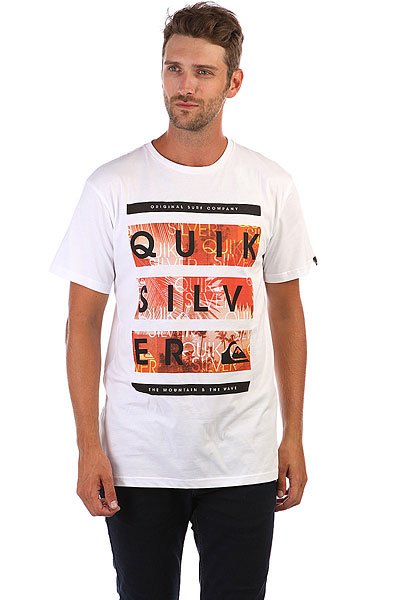 фото Футболка Quiksilver Sstymheatwave White