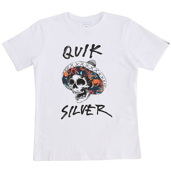 фото Футболка детская Quiksilver Ssteythelbronco White