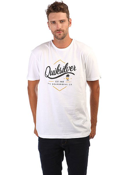 фото Футболка Quiksilver Ssclateseatales White