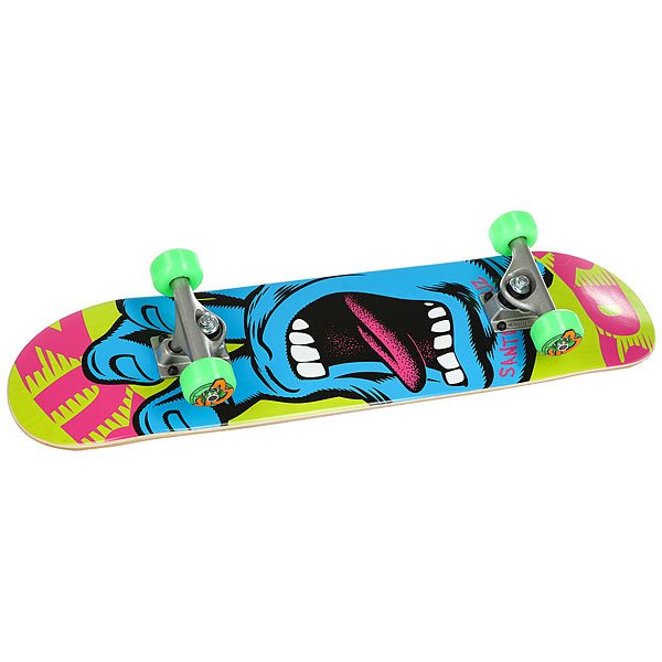 фото Скейтборд в сборе детский Santa Cruz Scream Mini Sk8 Complete Multi 29.2 x 7 (17.7 см)