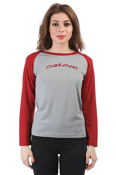 фото Лонгслив женский Dakine New Flo Rider Jersey Grey