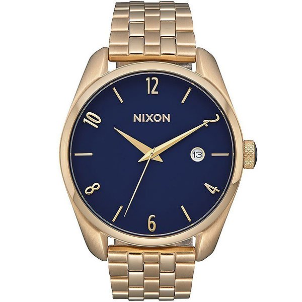 фото Кварцевые часы женские Nixon Bullet Gold/Navy