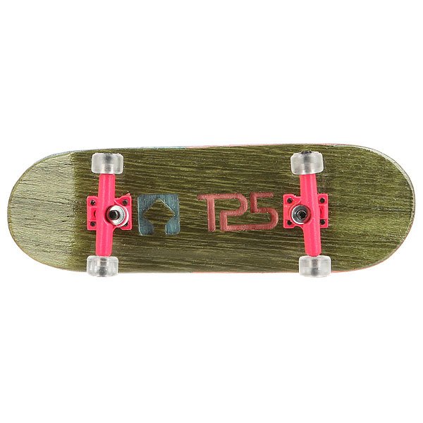 

Фингерборд Turbo-Fb П10 Wide 32м с деревянным боксом Green/Pink/Clear