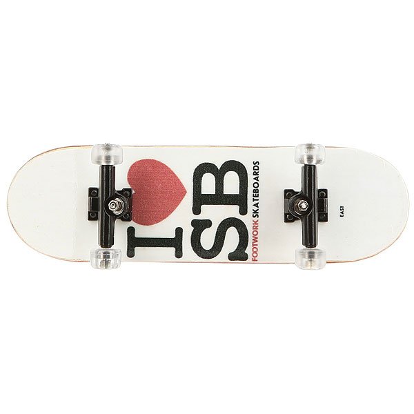 

Фингерборд Turbo-Fb "Комплект в боксе" (П9) бокс I Love SB 3/White/Black/Clear