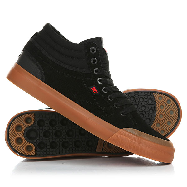 фото Кеды кроссовки высокие DC Evan Smith Hi S Black/Gum