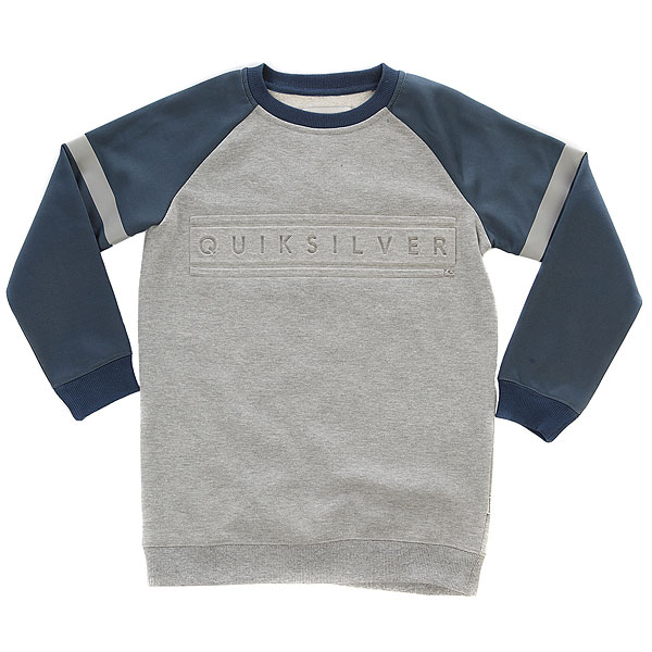 

Свитшот детский Quiksilver Mebokcrewyouth Light Grey Heather