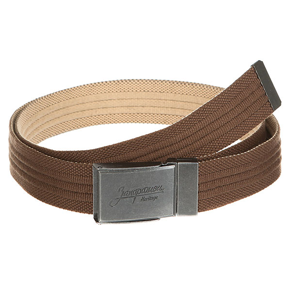 фото Ремень Запорожец Webbing Belt Brown/Beige