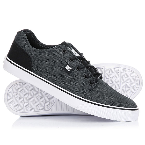 фото Кеды кроссовки низкие DC Tonik Black/Dark Grey/White