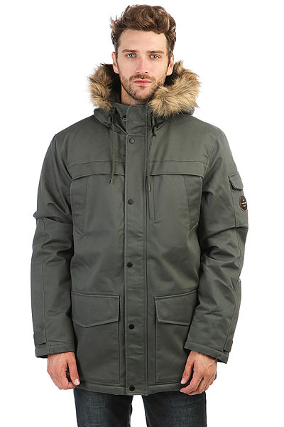 фото Куртка парка Quiksilver Stormdrop5k Urban Grey