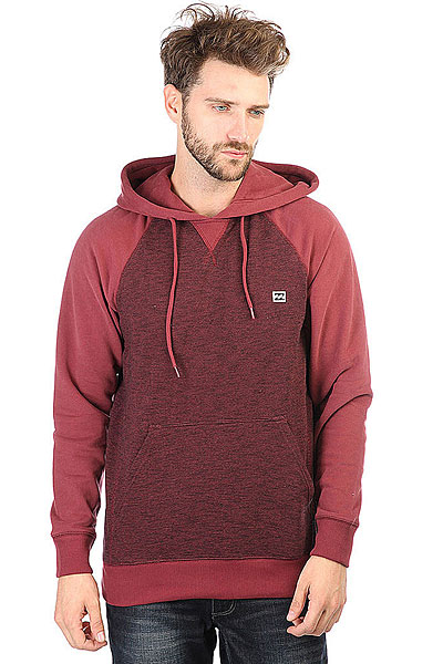 фото Толстовка кенгуру Billabong Balance Pullover Fig Heather