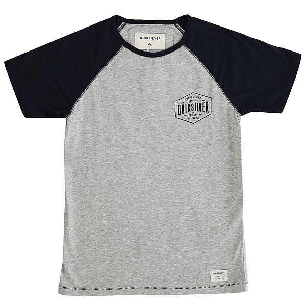 

Футболка детская Quiksilver Baysicraglanyth Light Grey Heather