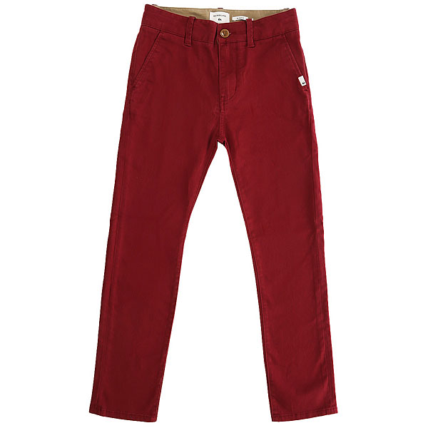 фото Штаны узкие детские Quiksilver Krandyyouth Pomegranate