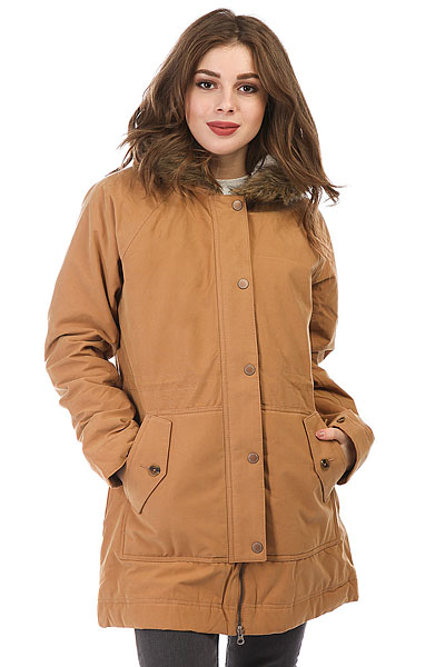 

Куртка парка женская Roxy Mountain Song Tobacco Brown