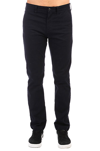 фото Штаны прямые DC Wrk Str Chino Dark Indigo