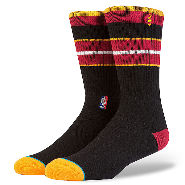 фото Носки высокие Stance Nba Oncourt Core Crew Heat