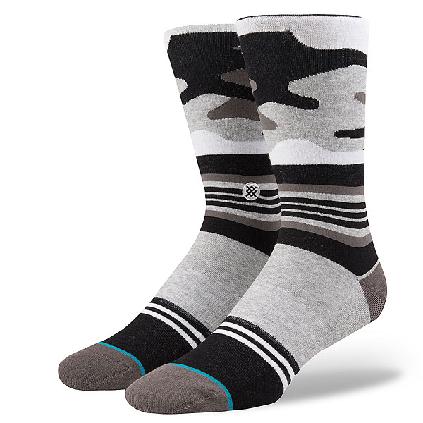 фото Носки высокие Stance Squad Harden Camo Grey