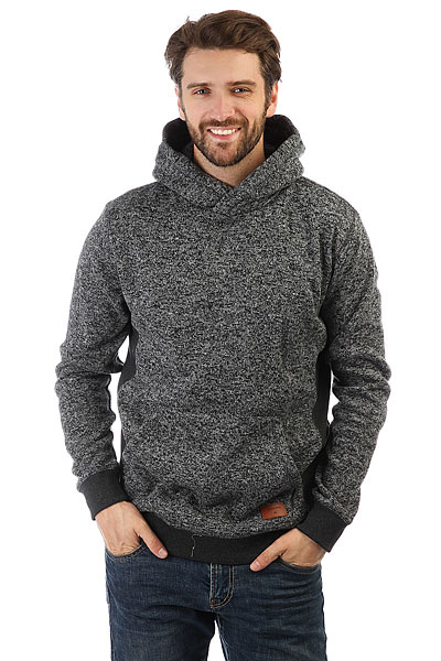 фото Толстовка кенгуру Quiksilver Kellerhood Dark Grey Heather