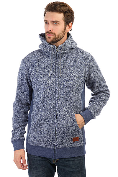 фото Толстовка классическая Quiksilver Kellerzip Medieval Blue Heathe