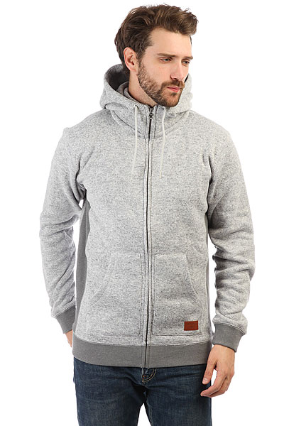 фото Толстовка классическая Quiksilver Kellerzip Light Grey Heather