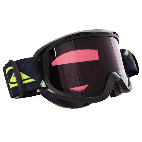 фото Маска для сноуборда детская Quiksilver Flake Goggle Black