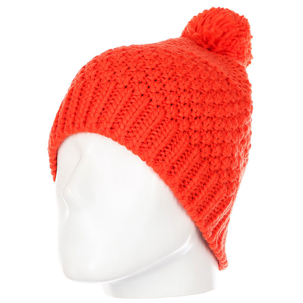 

Шапка Quiksilver Planter Beanie Mandarin Red