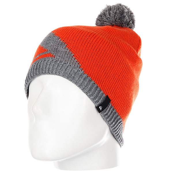 фото Шапка Quiksilver Barrow Beanie Mandarin Red