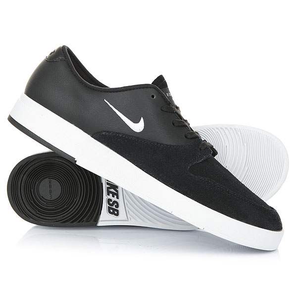 фото Кеды кроссовки низкие Nike SB Zoom P-Rod X Black/White