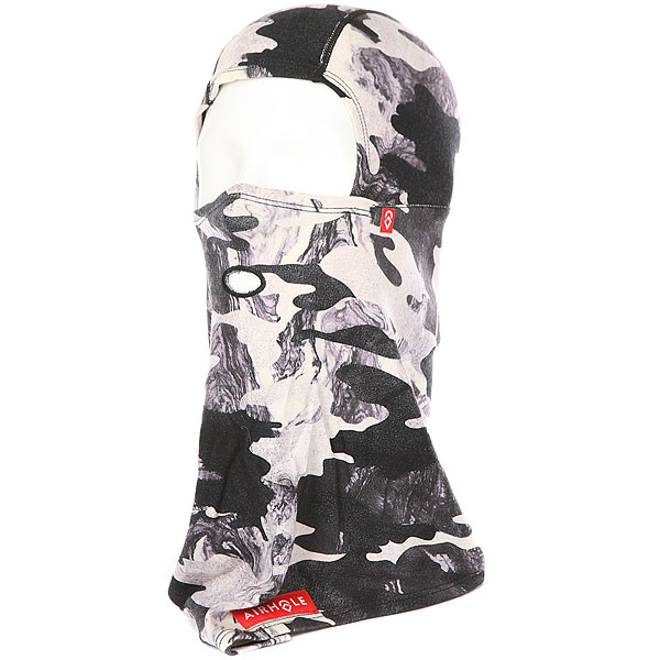 

Баклава Airhole Balaclava Hinge Merino Black Camo