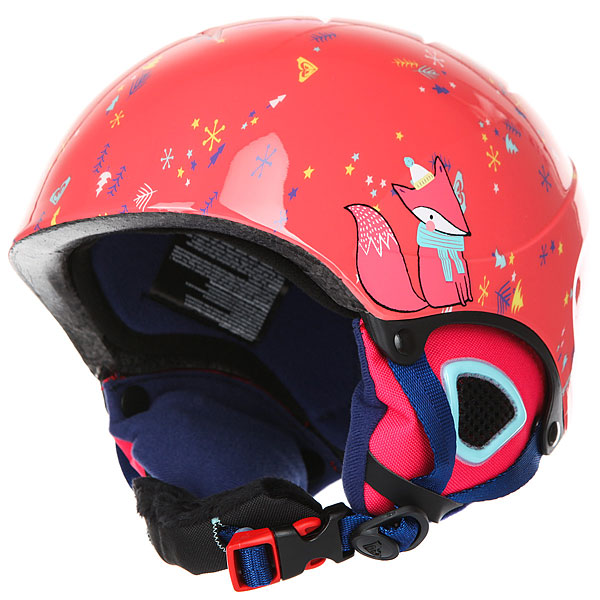 фото Шлем для сноуборда детский Roxy Misty Neon Grapefruit foxe