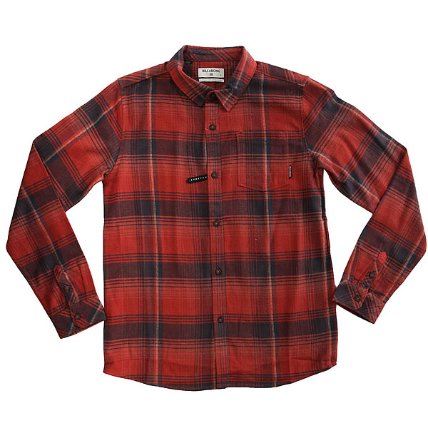 фото Рубашка в клетку детская Billabong Coastline Flannel Ls Red