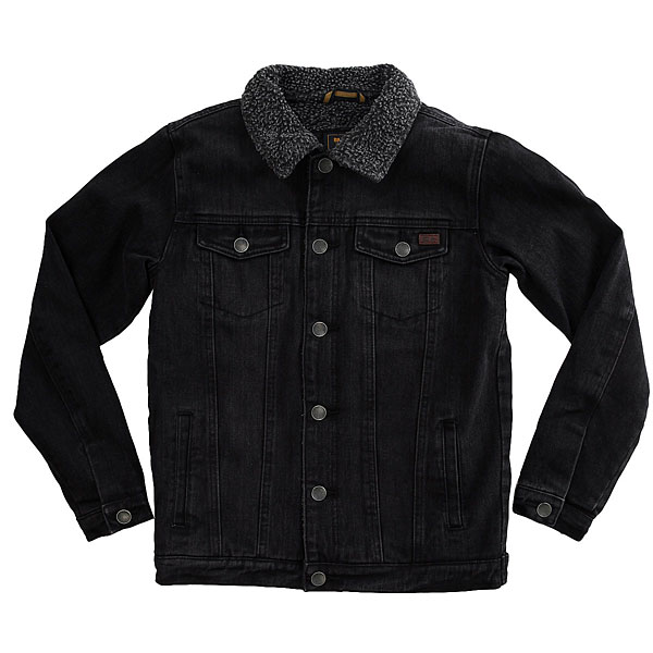 фото Куртка джинсовая детская Billabong Barlow Trucker Boy Salty Vinta Black