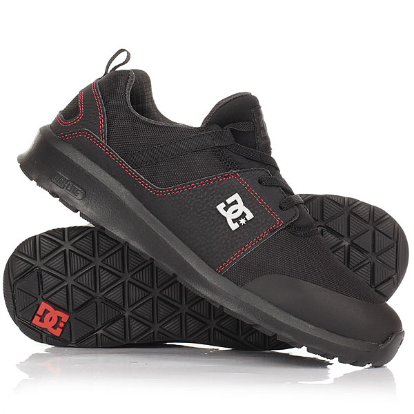 

Кроссовки DC Shoes Heathrow Presti Black/Red/Grey