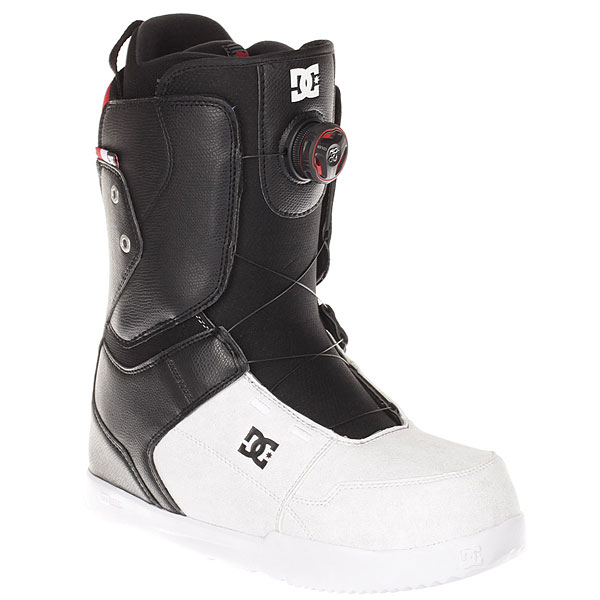 фото Ботинки для сноуборда DC Scout Boax Black/White