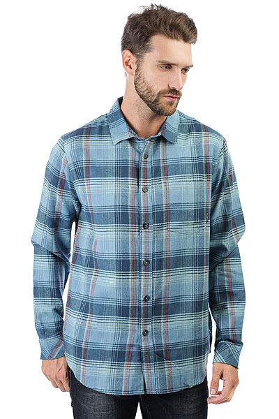 фото Рубашка в клетку Billabong Coastline Flannel Blue