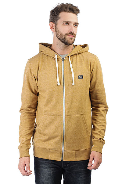 фото Толстовка классическая Billabong All Day Zip Up Dijon Heather