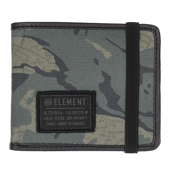 фото Кошелек Element Endure Wallet Map Camo