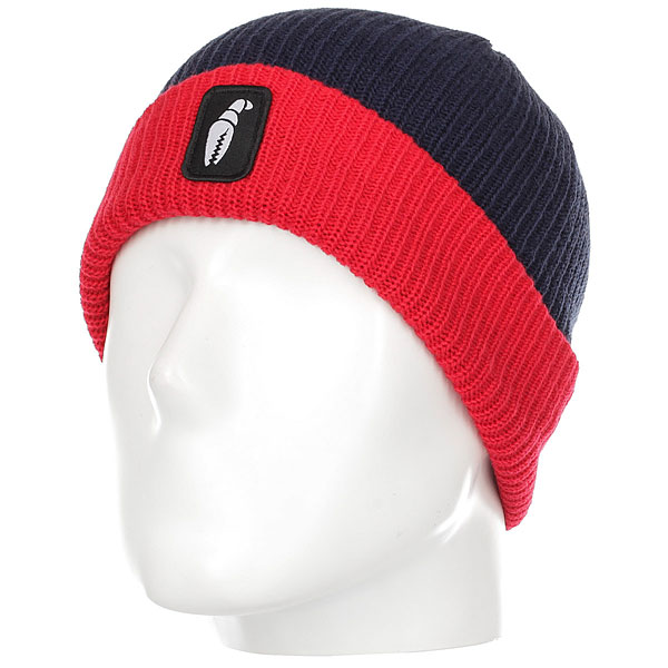 фото Шапка Crabgrab Bunk Bed Beanie Navy Red